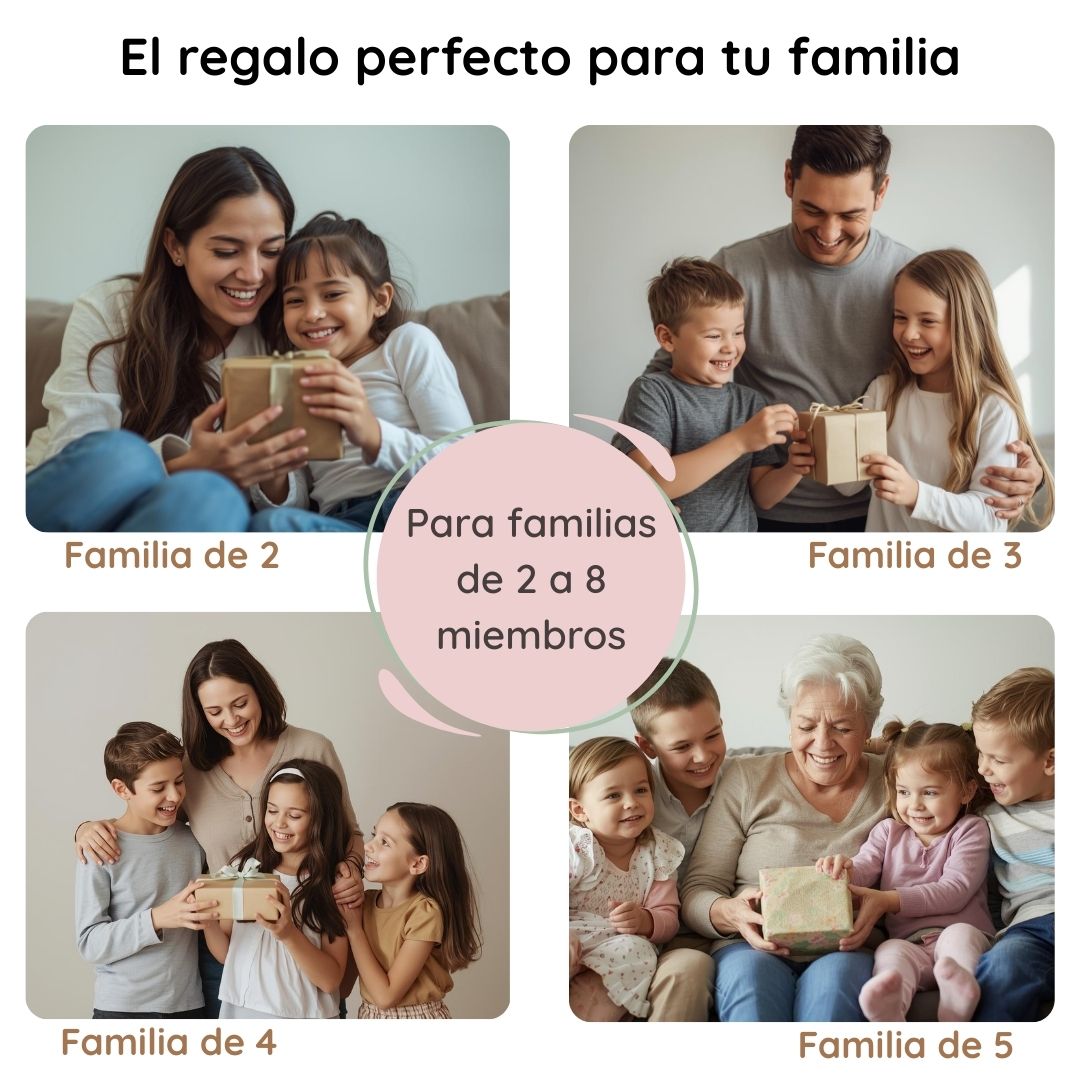 Puzzle Familia Especial de Osos – Regalo Personalizado