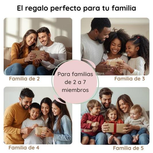 Puzzle Familiar de Osos - Regalo Personalizado