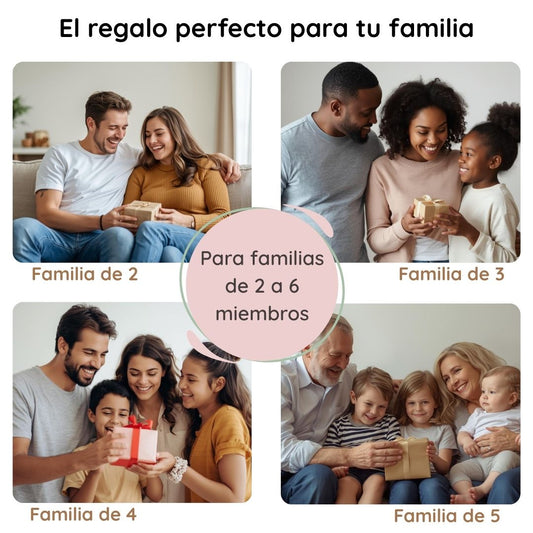Puzzle Familia de Osos - Regalo Personalizado