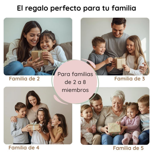 Puzzle Familia Especial de Osos – Regalo Personalizado